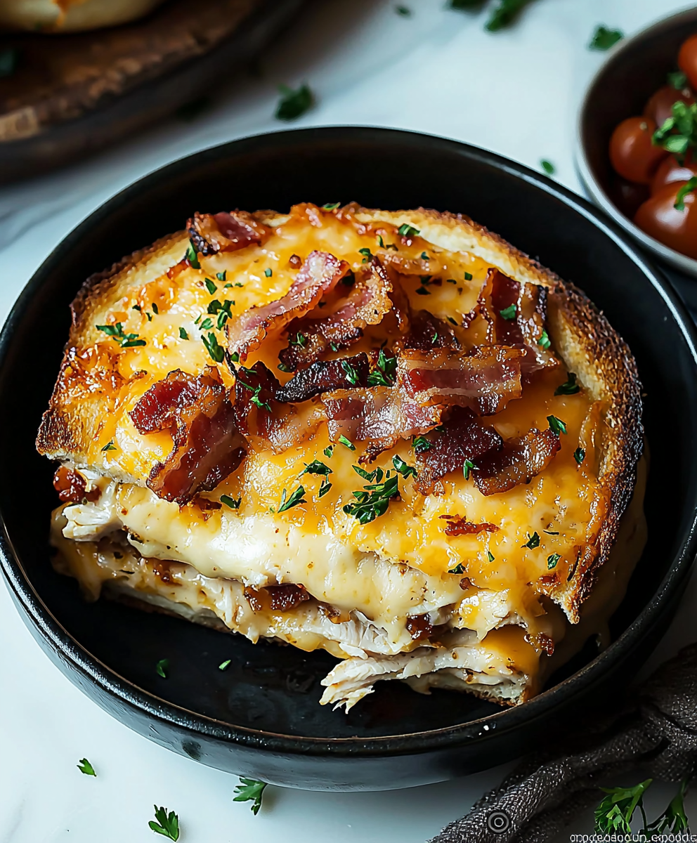 Cheddar Bacon Turkey Melt