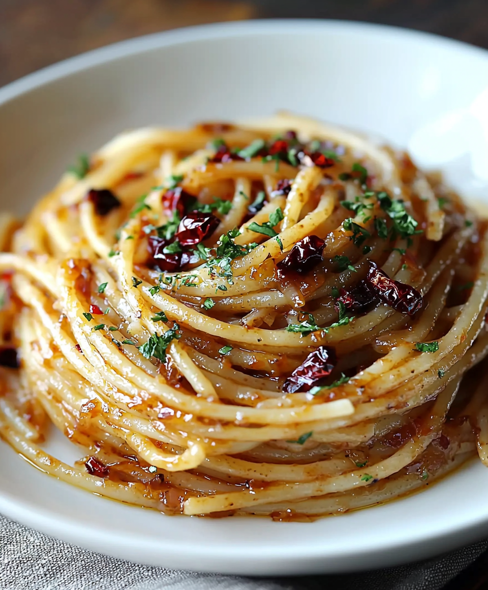 Caramelized Onion Pasta