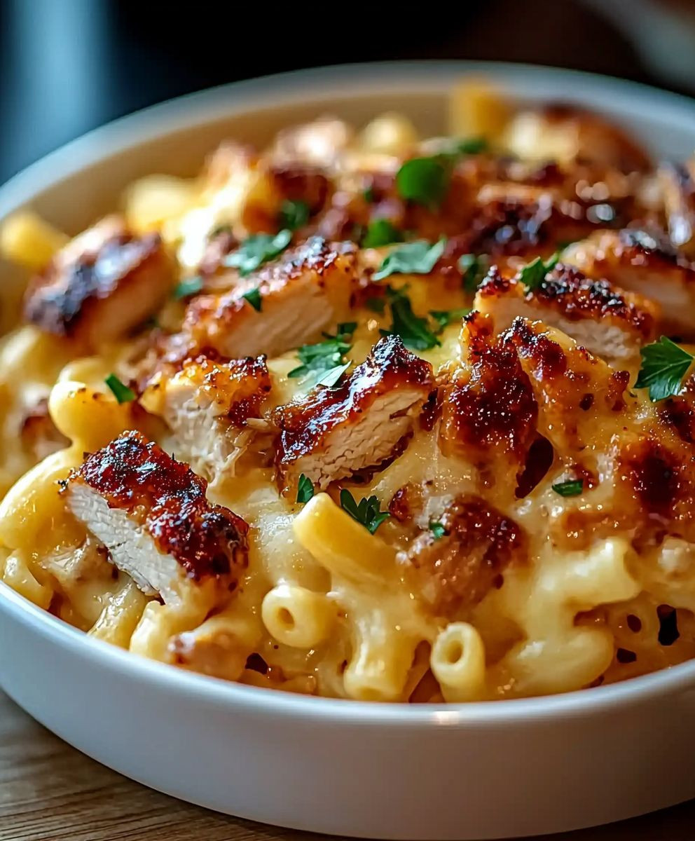 BBQ Chicken Mac Cheese