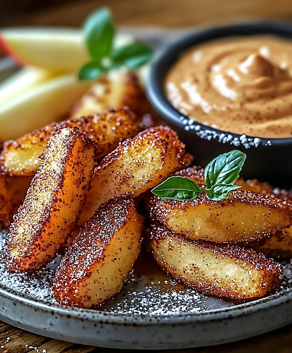 Air Fryer Apple Wedges