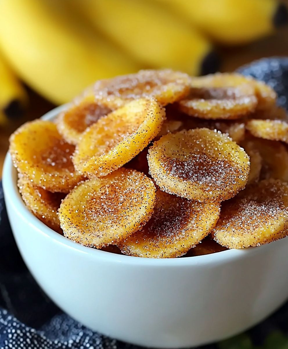 Air Fryer Banana Chips