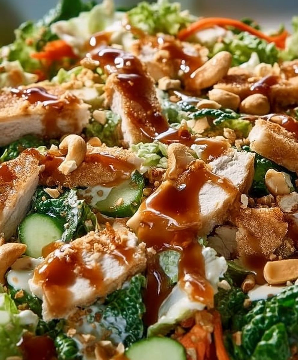 Chicken Cashew Crunch Salad