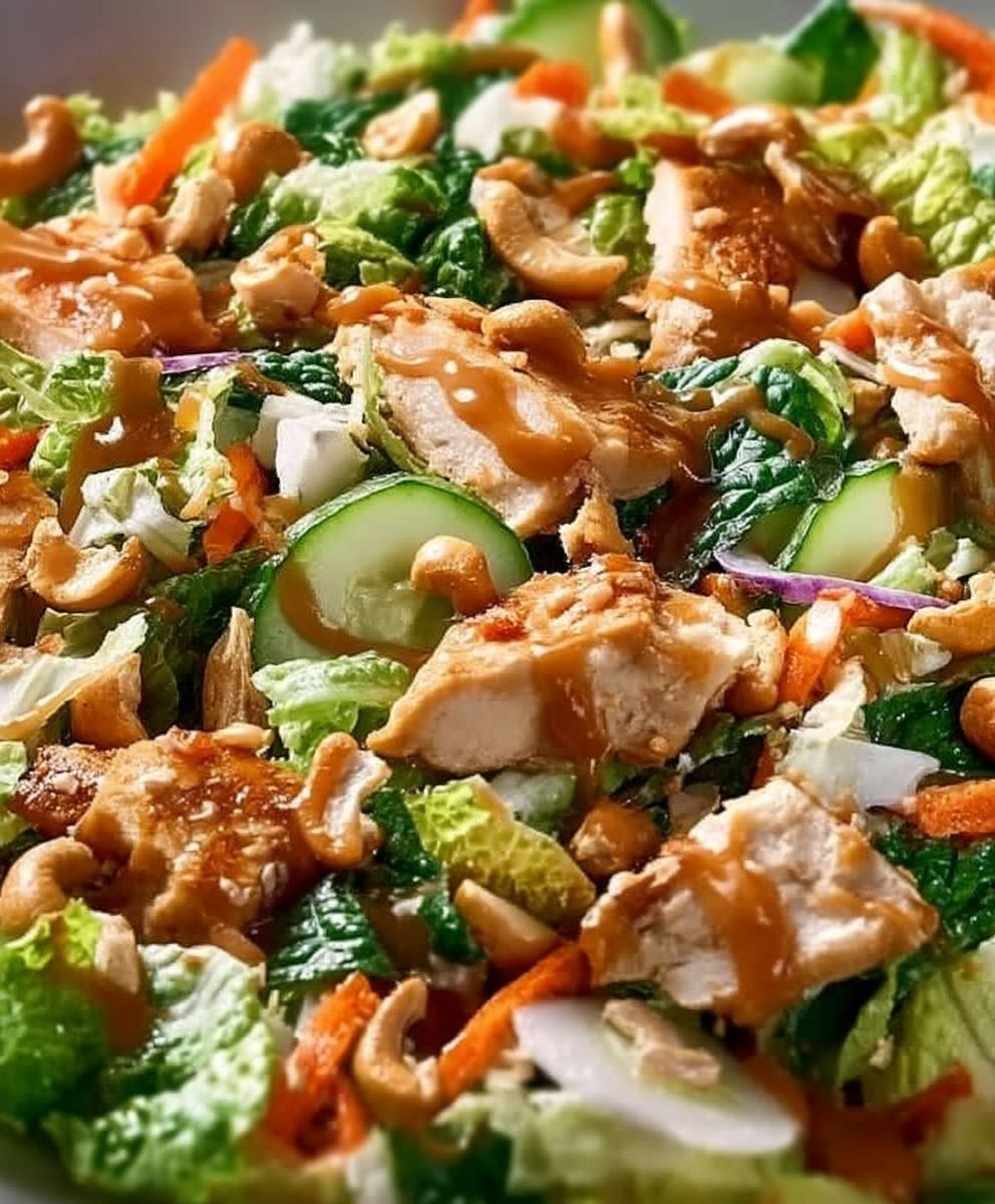 Chicken Cashew Crunch Salad
