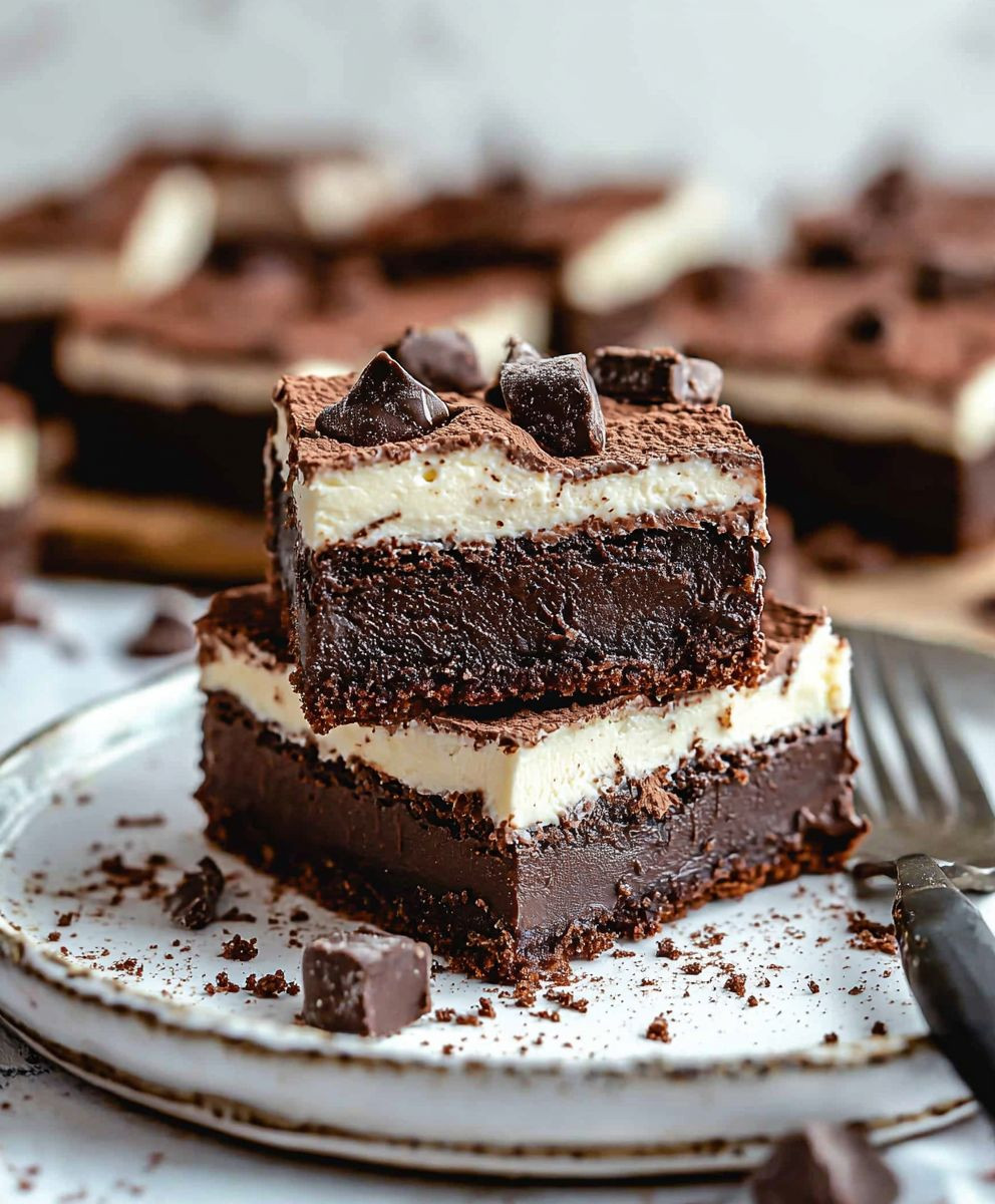 French Silk Brownies