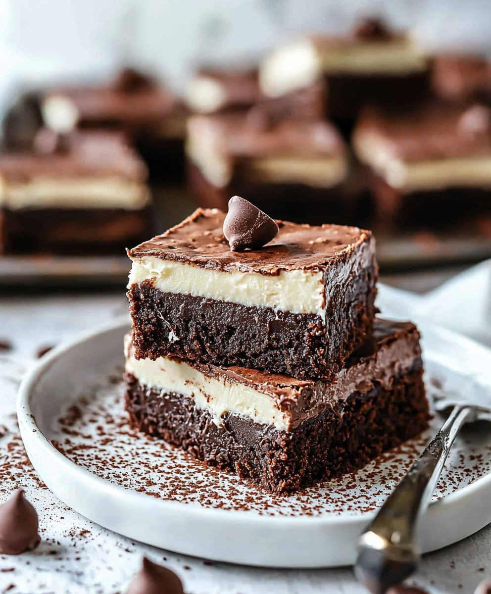 French Silk Brownies