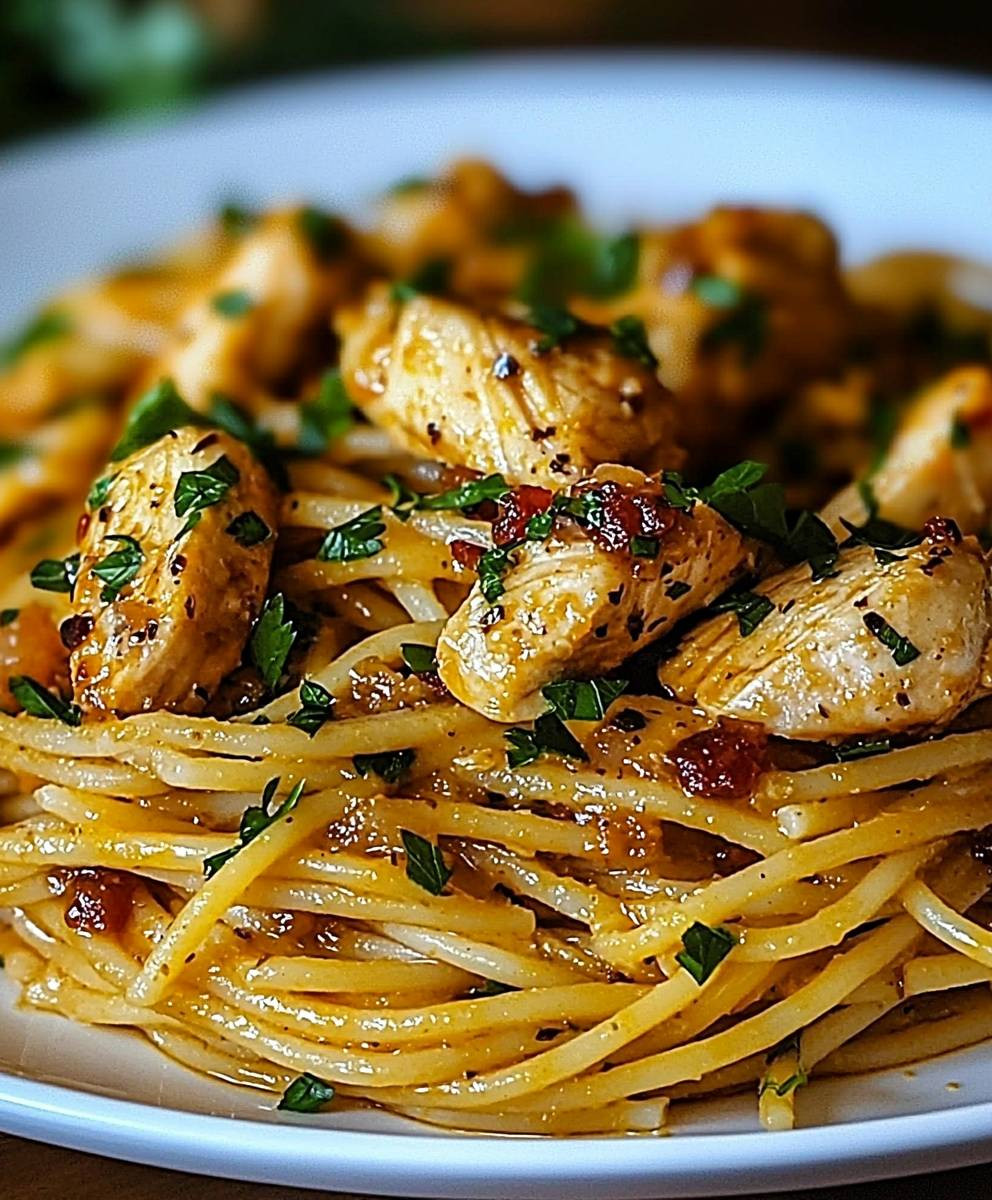 Monterey Chicken Spaghetti