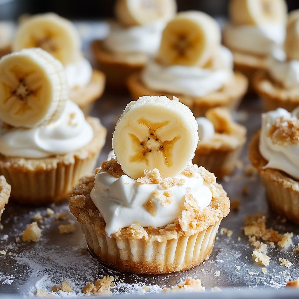 Mini Banana Cream Pies