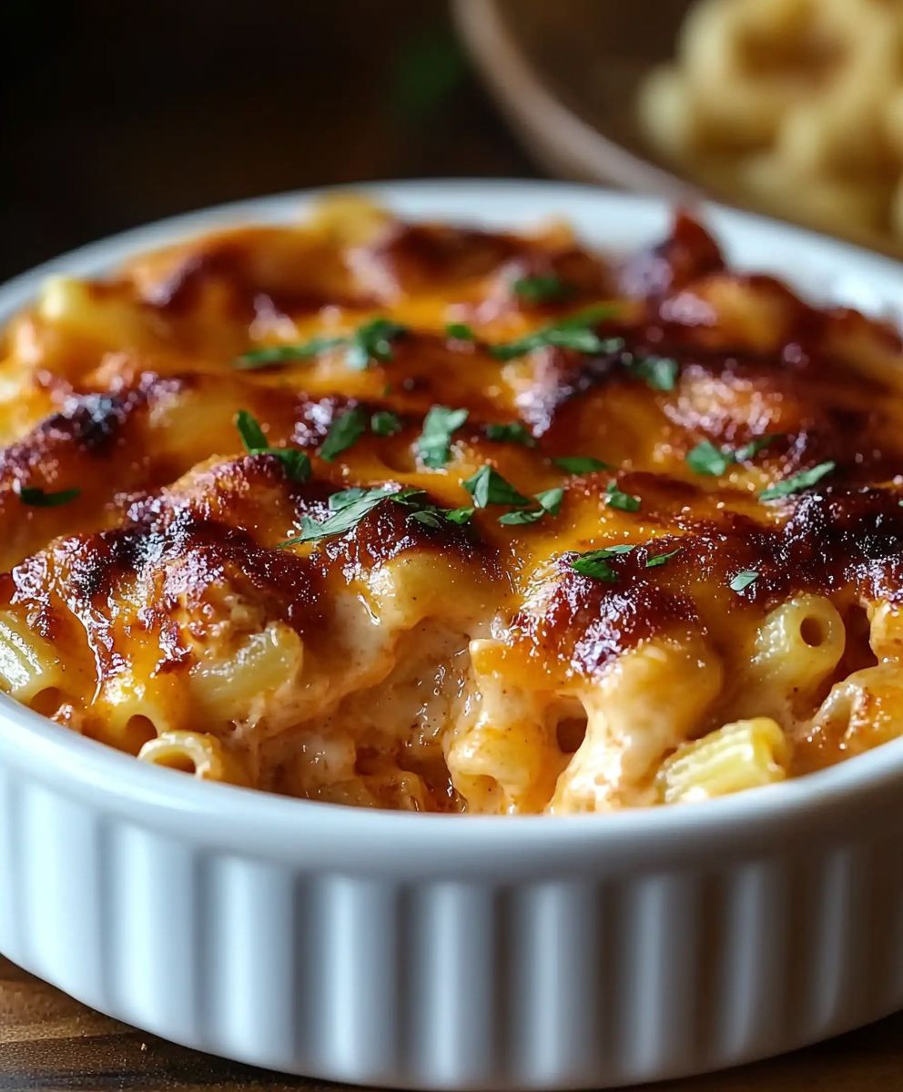 BBQ Chicken Mac Cheese