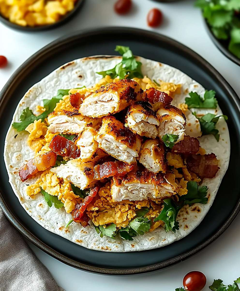 Chicken Bacon Ranch Wrap
