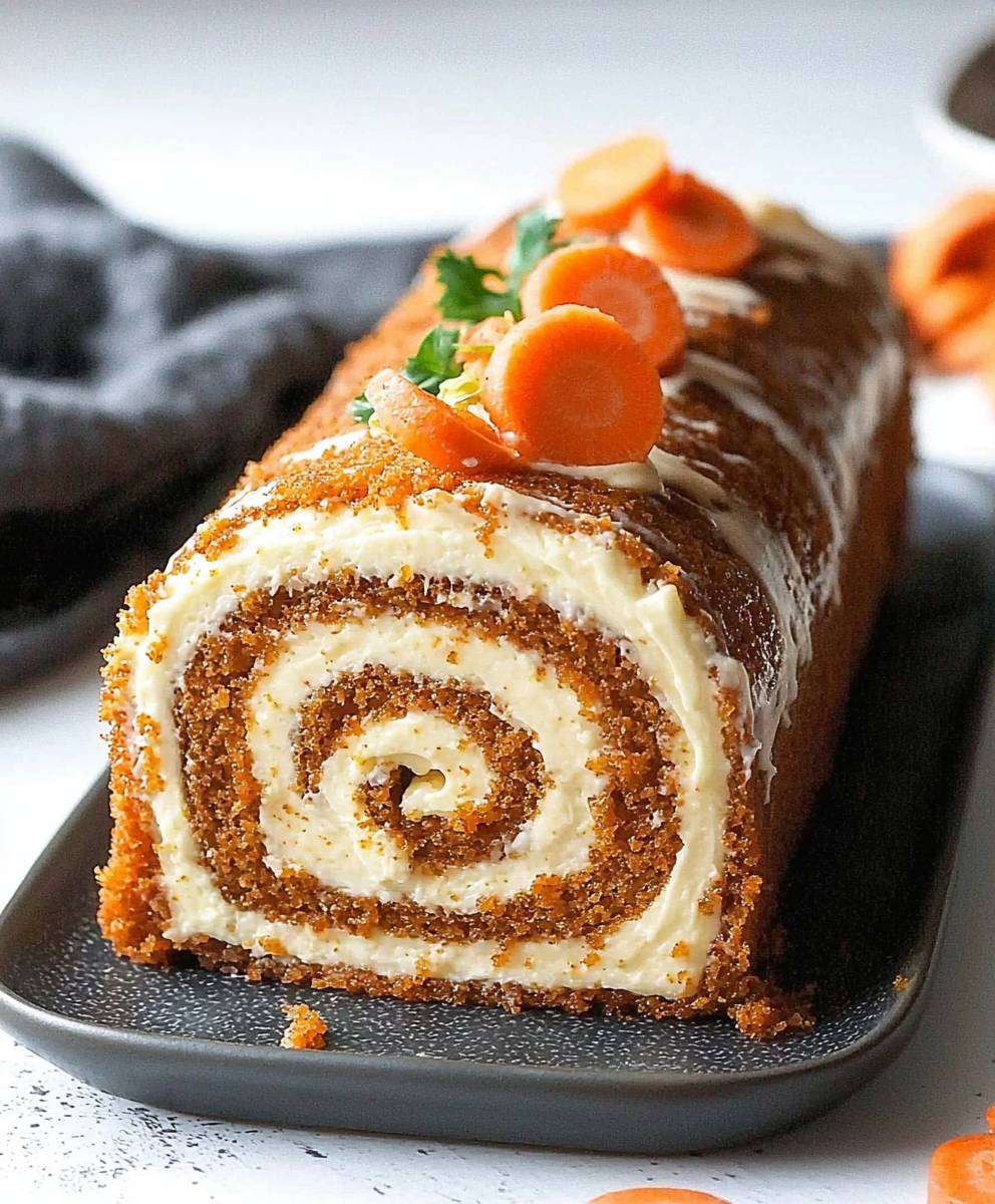 Carrot Cake Roll