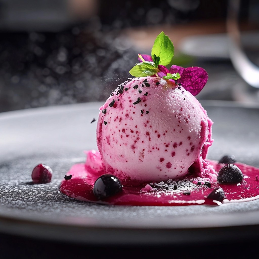 Cherry Ice Cream Homemade