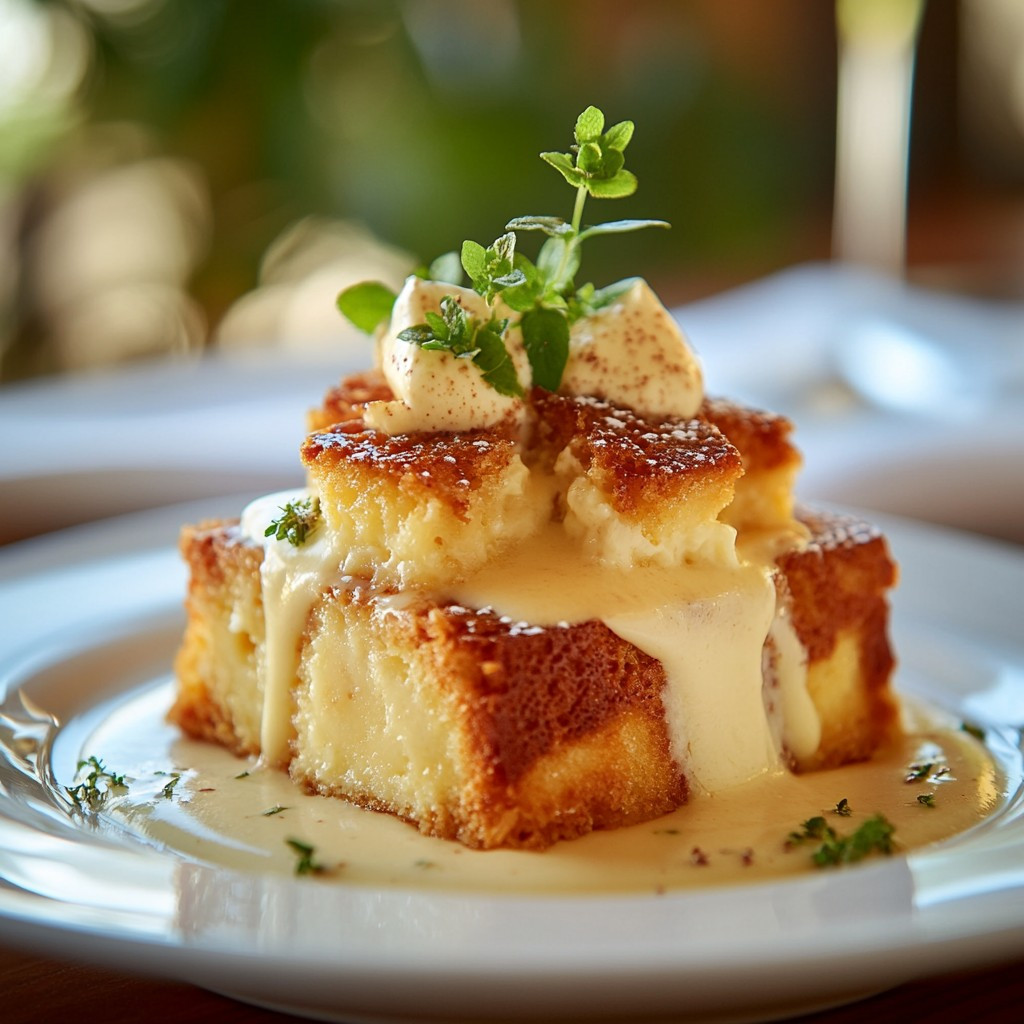 Custard Bread Pudding