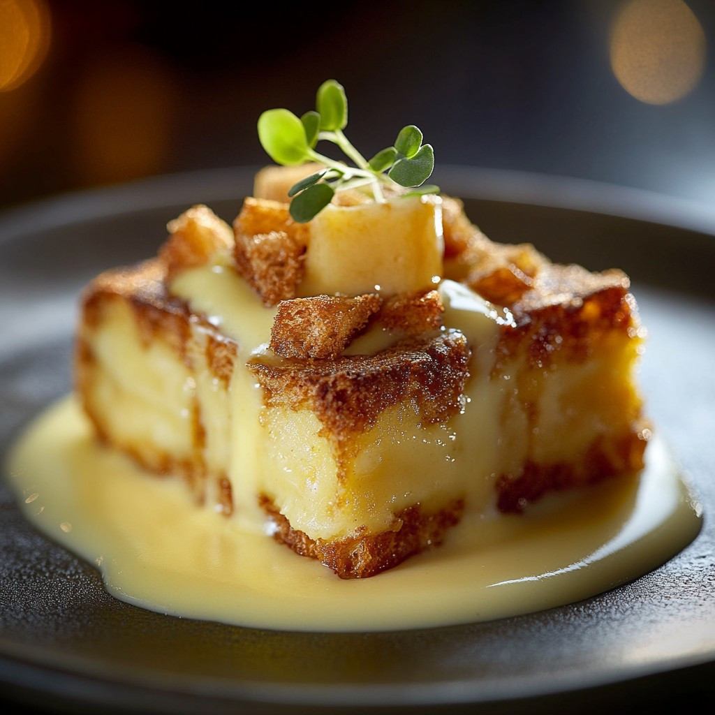 Custard Bread Pudding