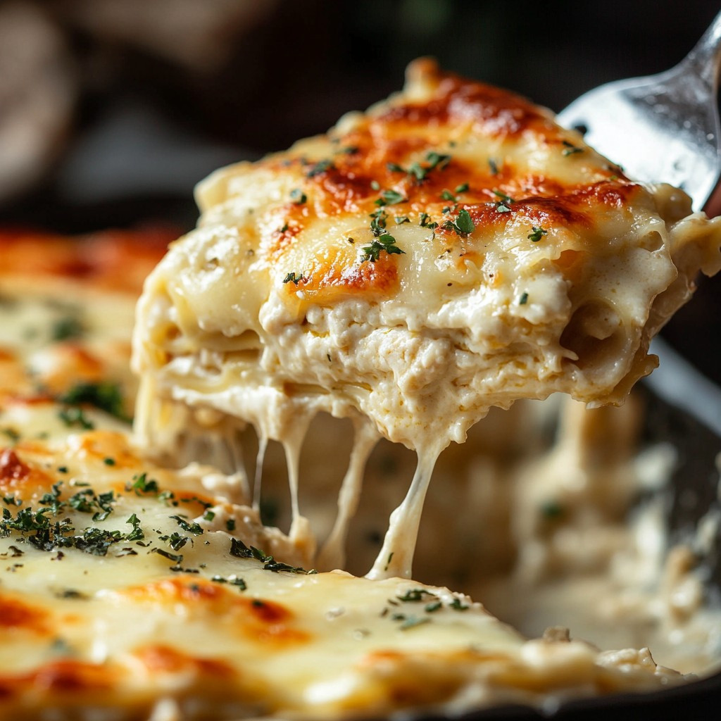 Chicken Alfredo Lasagna