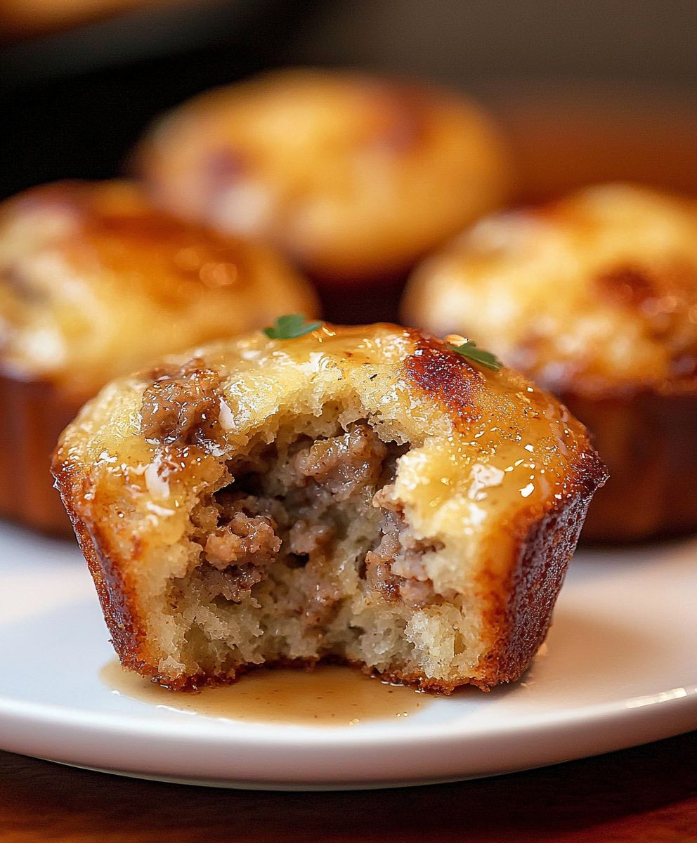 Sausage pancake muffins