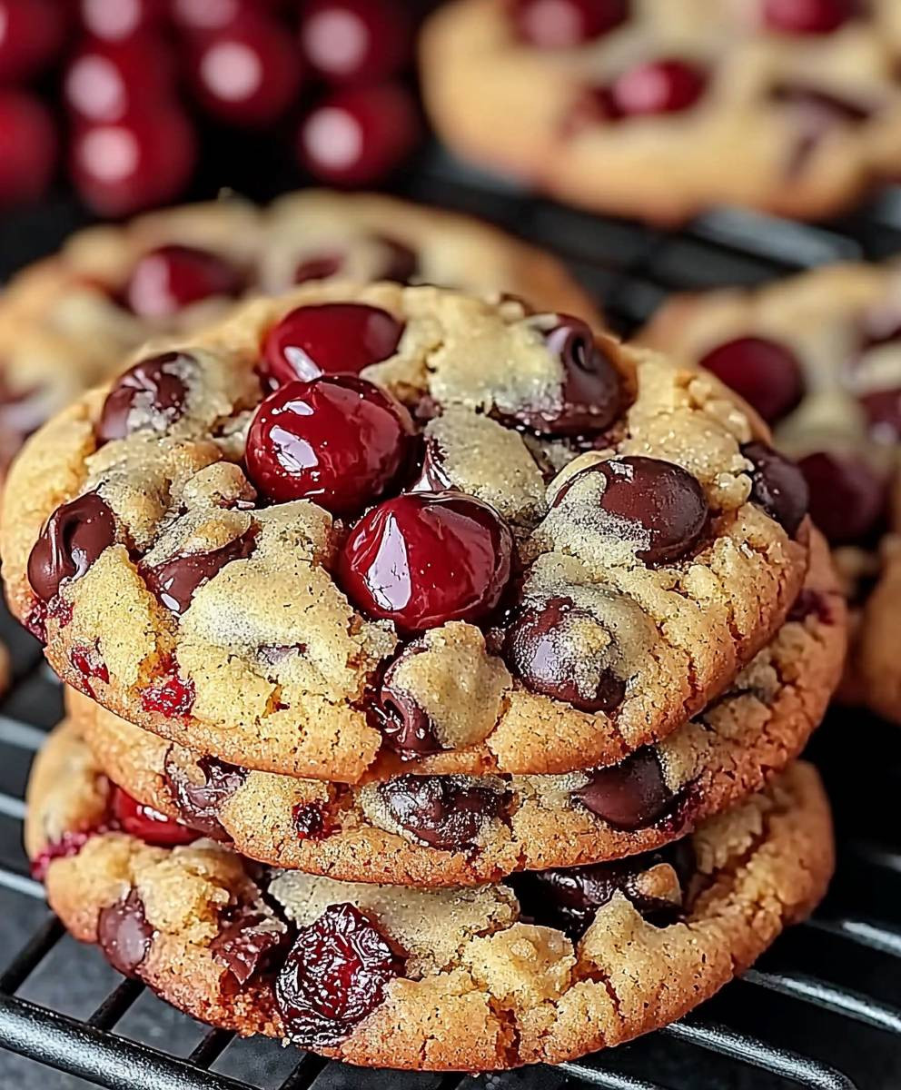 Cherry Chocolate Chip Cookies