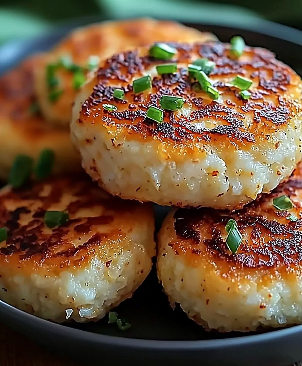 Cheesy Cauliflower Patties