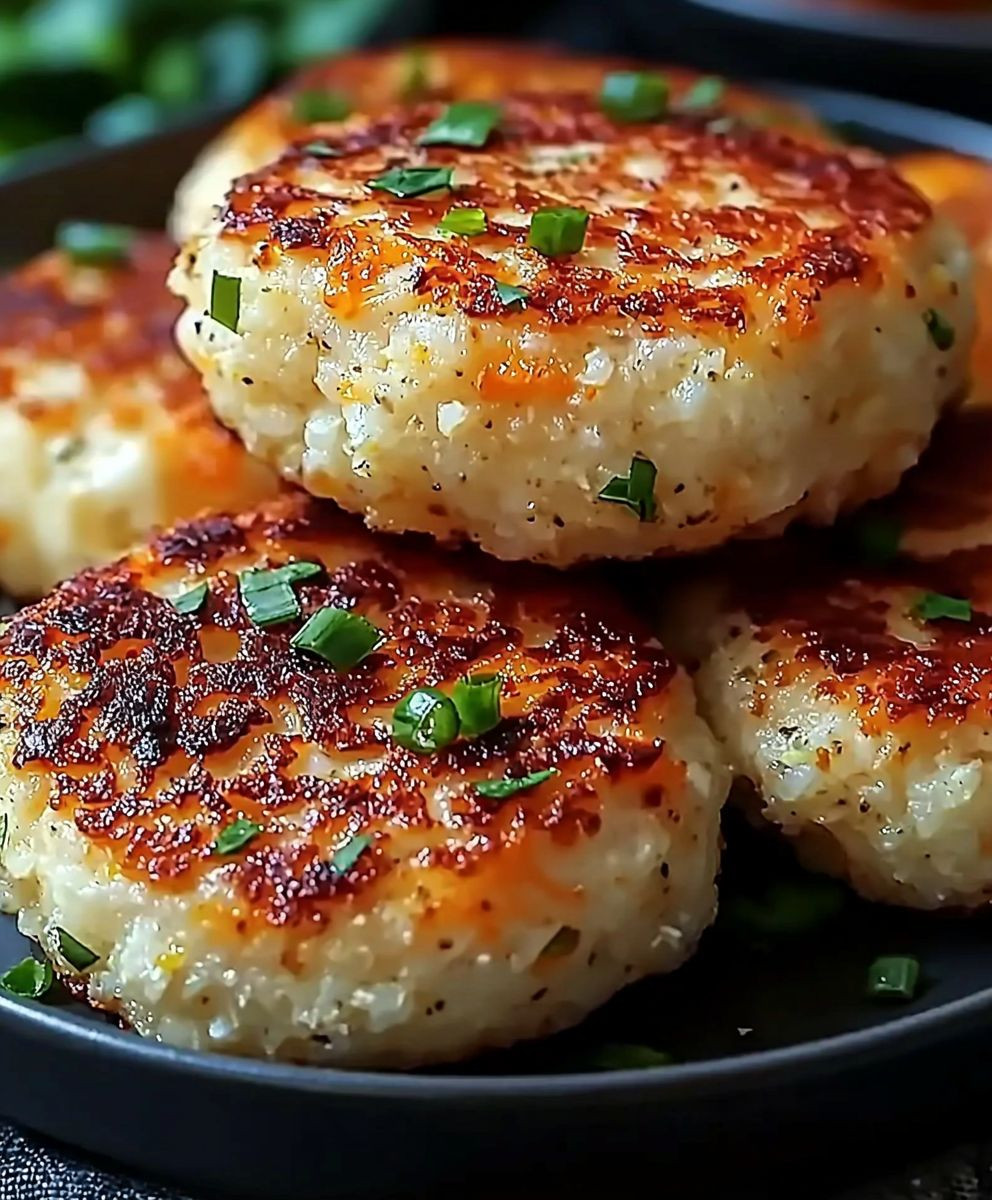 Cheesy Cauliflower Patties