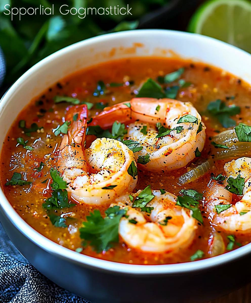 Spicy Shrimp Soup