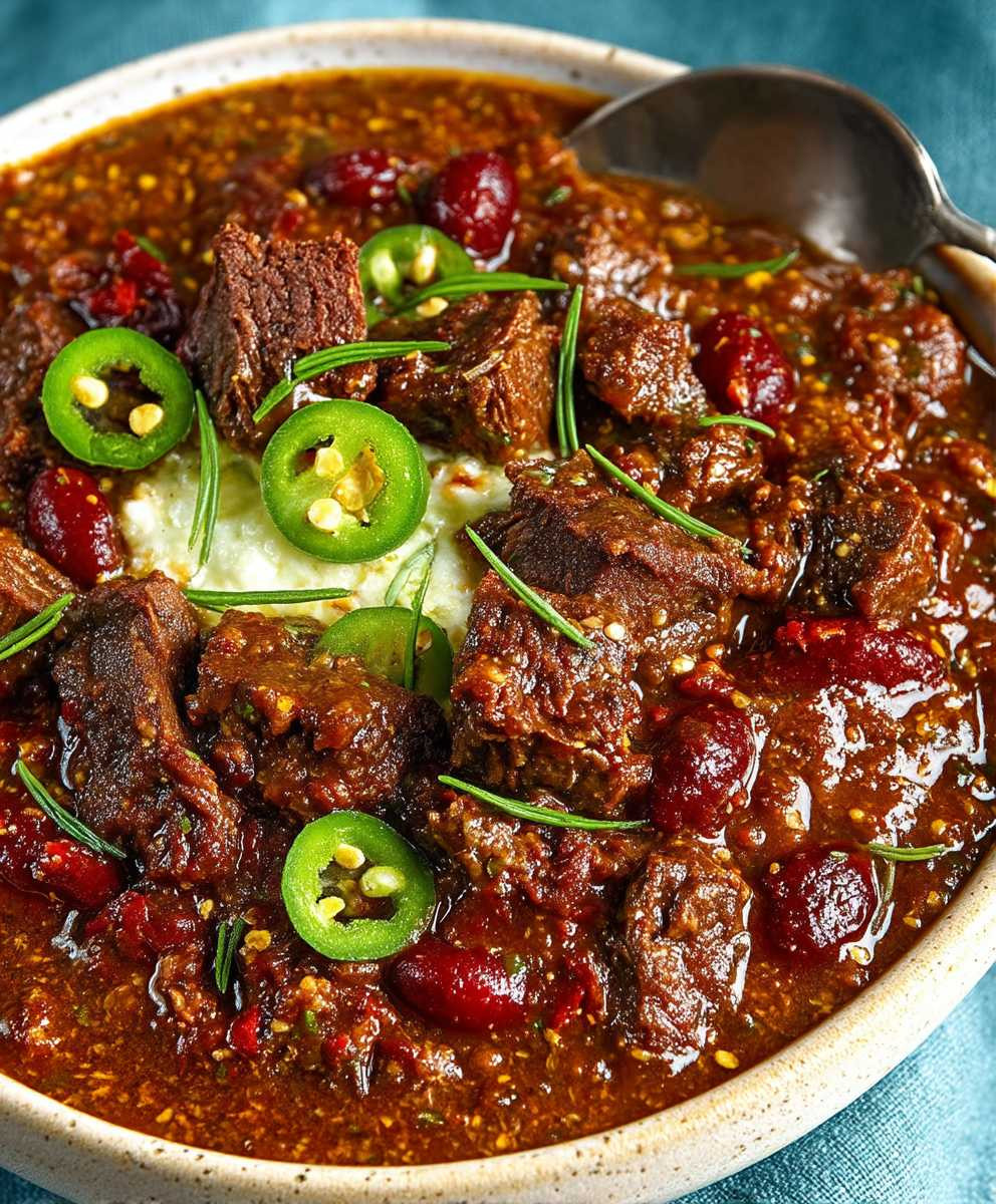 Short Rib Chorizo Chili