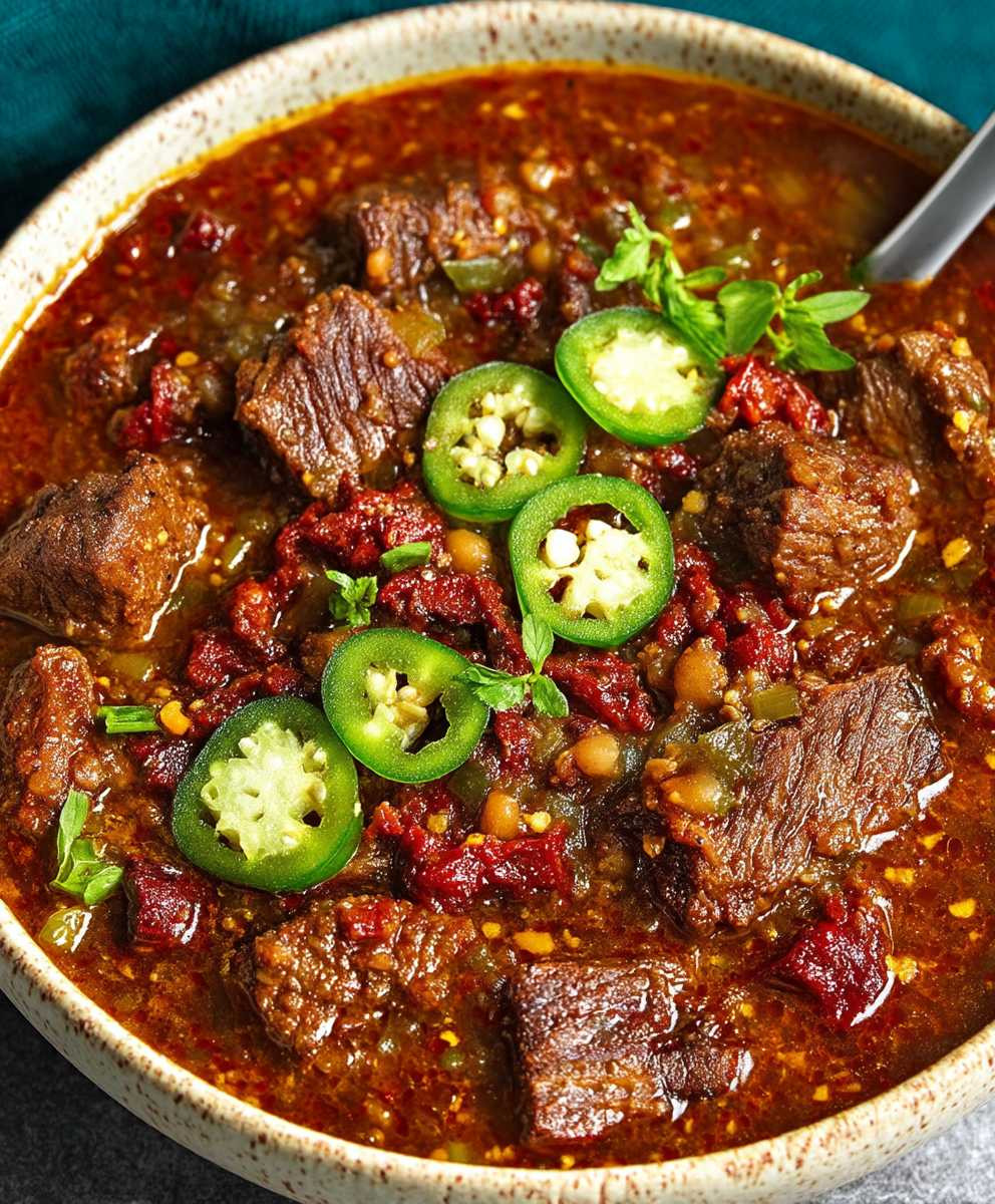 Short Rib Chorizo Chili