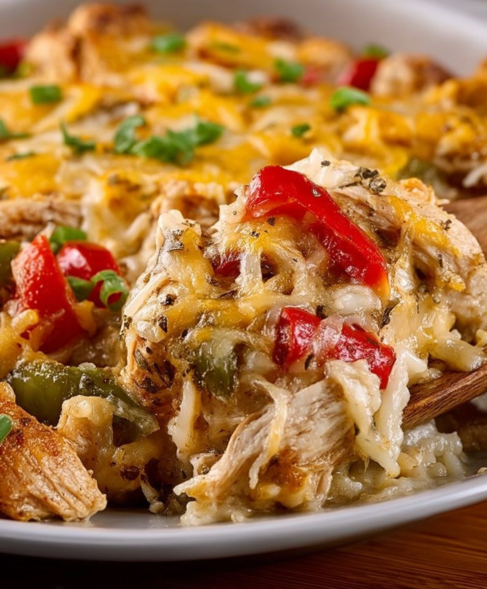 Chicken Fajita Casserole