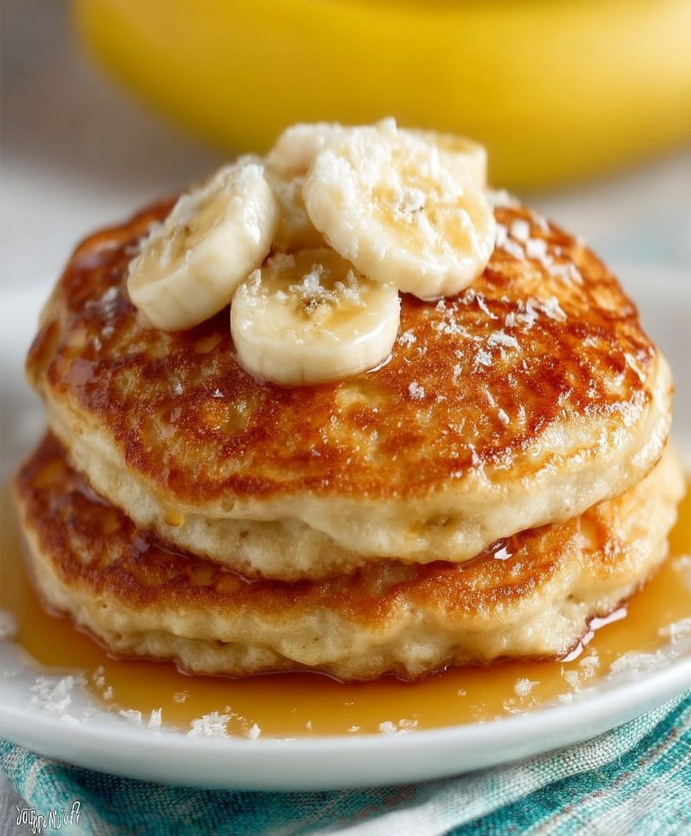 Brown Sugar Banana Pancakes