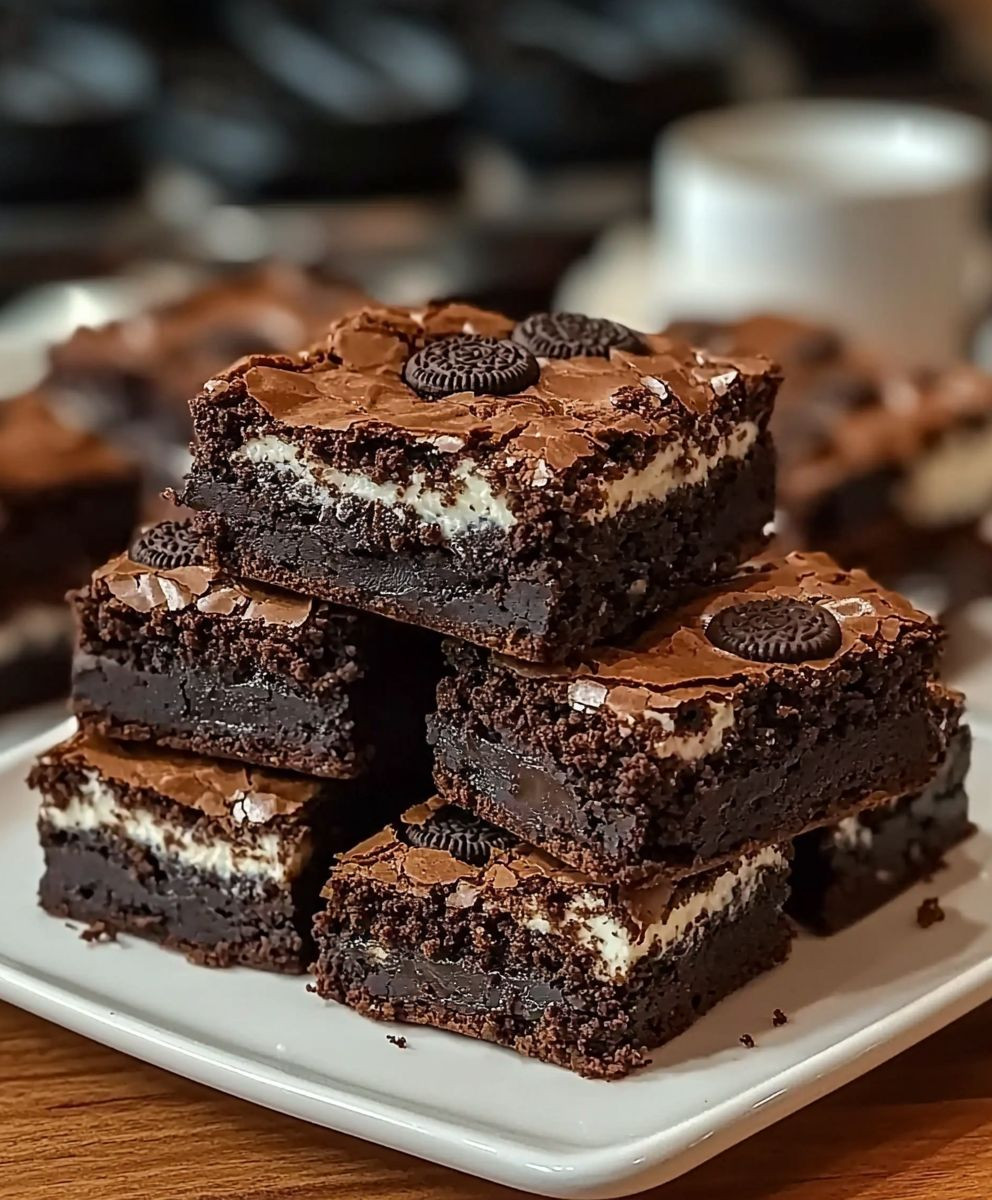 Oreo Reese's Fudge Brownies