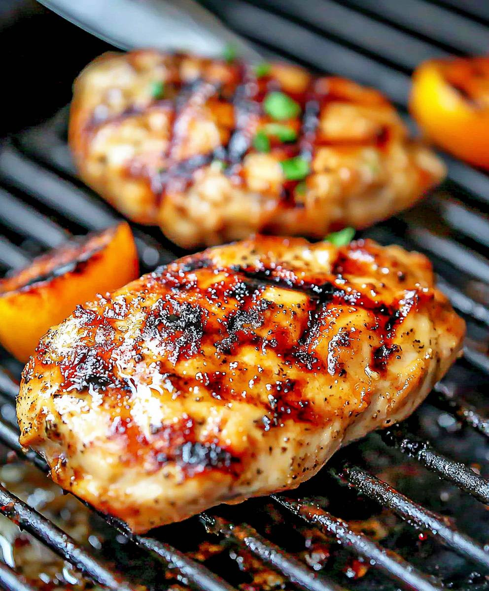 Orange Dijon Grilled Chicken